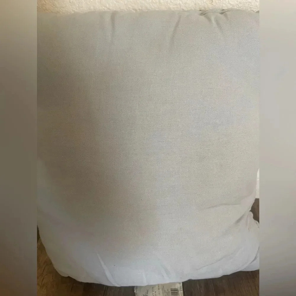 SIMPLY SHABBY CHIC FRENCH FARMHOUSE BLUE RUCHED FLOWER PILLOW HTF RARE - Picture 8 of 16
